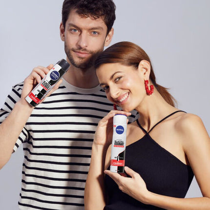 Nivea Deodorant Aerosol Black & White Max Protection 250ml