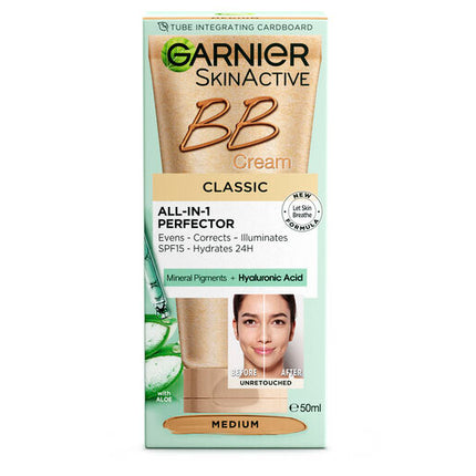 Garnier BB Cream All-In-One Perfector Classic Medium SPF 15 50mL