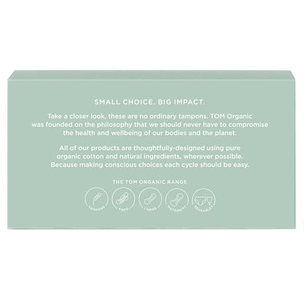 Tom Organic Tampons Regular 16 Pack