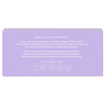 Tom Organic Tampons Super 16 Pack