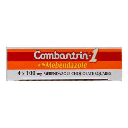 Combantrin -1 Threadworm Chocolate Squares 4 Pack