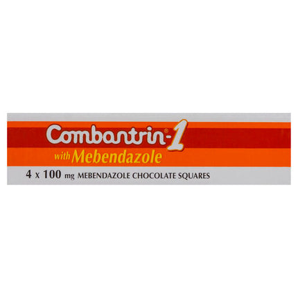 Combantrin -1 Threadworm Chocolate Squares 4 Pack