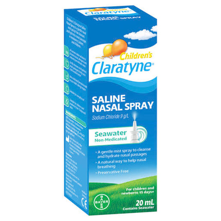 Claratyne Children's Saline Nasal Spray 20ml