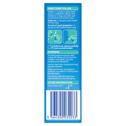 Claratyne Children's Saline Nasal Spray 20ml