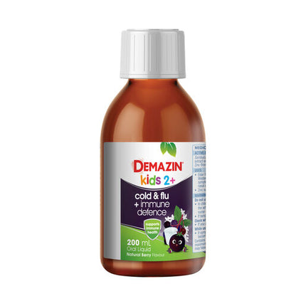 Demazin Kids 2+ Cold & Flu + Immune Defence 200ml