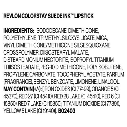 Revlon Colorstay Suede Ink Lipstick In The Zone