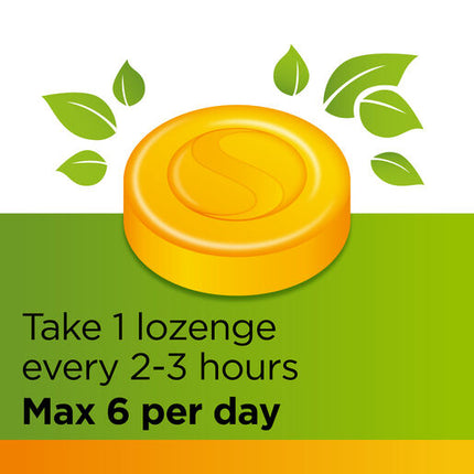 Strepsils Herbal Immune Support Honey & Lemon 16 Lozenges