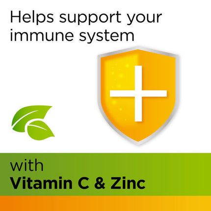 Strepsils Herbal Immune Support Honey & Lemon 16 Lozenges