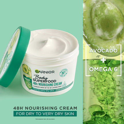 Garnier Body Superfood Avocado & Omega 6 Nourishing Cream 380ml