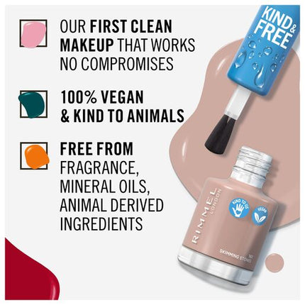 Rimmel Kind & Free Nail Polish #161 Skimmin Stones