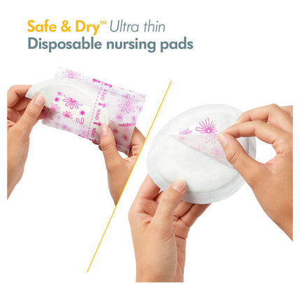 Medela Safe & Dry Ultra Thin Disposable Nursing Pads 60 Pack