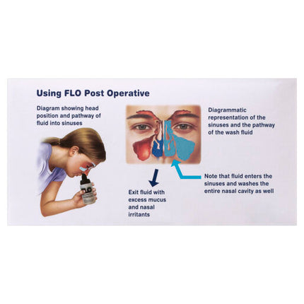 Flo Post Operative Nasal & Sinus Care Kit 70 Pack