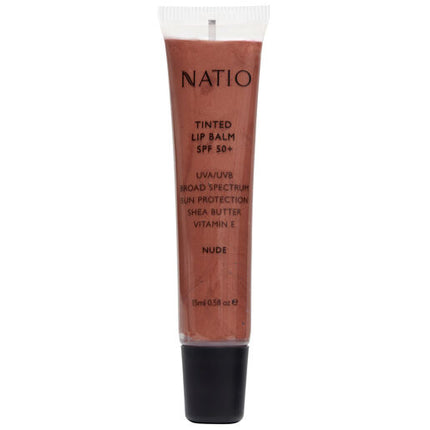 Natio Tinted Lip Balm SPF 50+ Nude