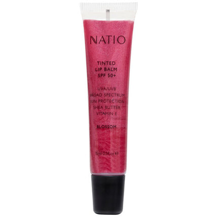 Natio Tinted Lip Balm SPF 50+ Blossom