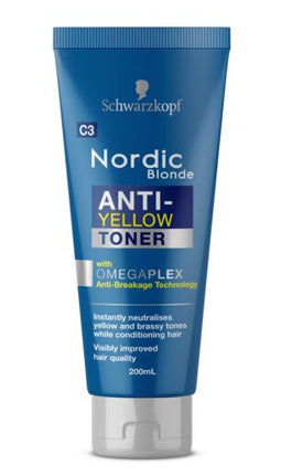 Schwarzkopf Nordic Blonde Anti Yellow Toner 200ml