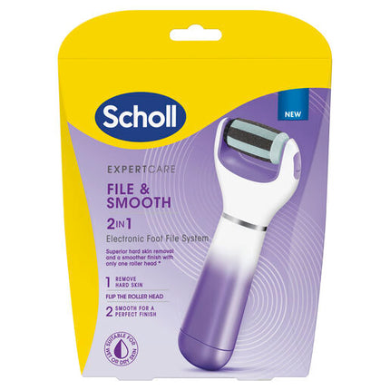 Scholl Expert Care 2-in-1 Electronic Foot File System