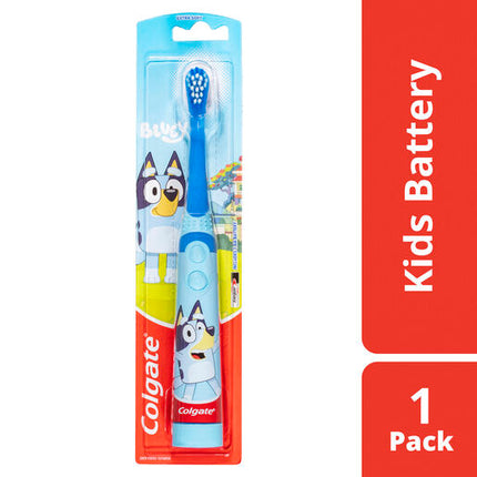 Colgate Kids Bluey Battery Powered Toothbrush Extra Soft