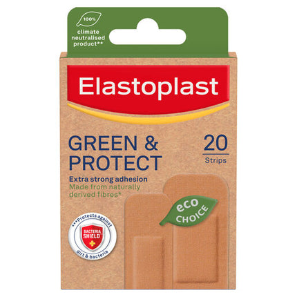 Elastoplast Green & Protect Strips 20 Pack