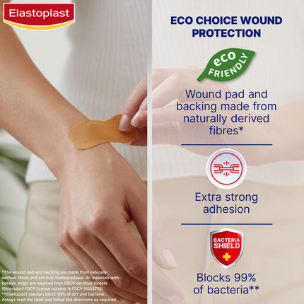 Elastoplast Green & Protect Strips 20 Pack
