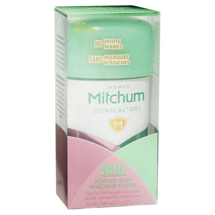 Mitchum Women Clinical Gel Deodorant Powder Fresh 57g