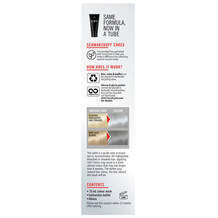 Schwarzkopf Live Colour Cool Grey 75ml