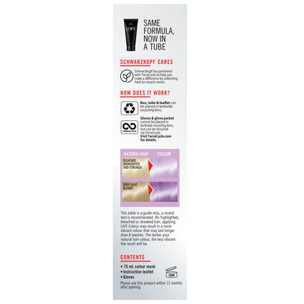 Schwarzkopf Live Colour Lilac Blush 75ml
