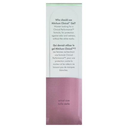 Mitchum Women Clinical Gel Deodorant Powder Fresh 57g