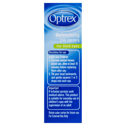 Optrex Refreshing Eye Drops 10ml
