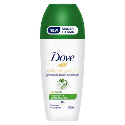 Dove Advanced Care Antiperspirant Deodorant Roll-On Cucumber 50ml