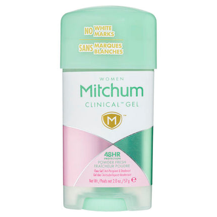 Mitchum Women Clinical Gel Deodorant Powder Fresh 57g