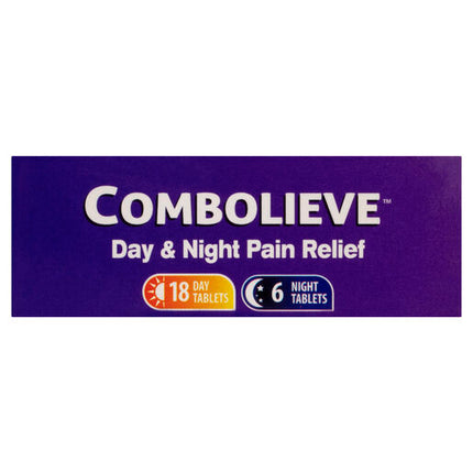 Combolieve Day & Night Pain Relief 24 Tablets