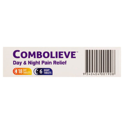 Combolieve Day & Night Pain Relief 24 Tablets
