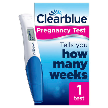 Clearblue Digital Pregnancy Test Weeks Indicator 1 Test