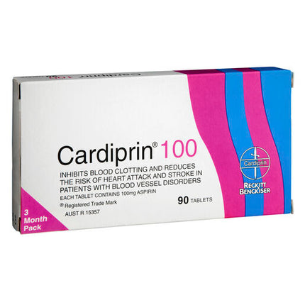 Cardiprin 100mg 90 Tablets
