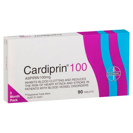 Cardiprin 100mg 90 Tablets