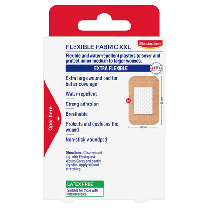 Elastoplast Flexible Fabric Strips XXL 5 Pack