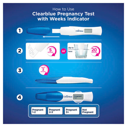 Clearblue Digital Pregnancy Test Weeks Indicator 1 Test