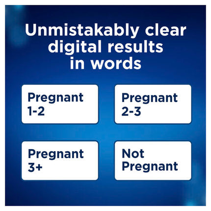 Clearblue Digital Pregnancy Test Weeks Indicator 1 Test