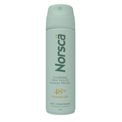 Norsca Antiperspirant Deodorant Aloe Vera Lemon Myrtle 130g