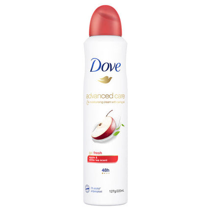 Dove Advanced Care Antiperspirant Deodorant Go Fresh Apple & White Tea 220ml