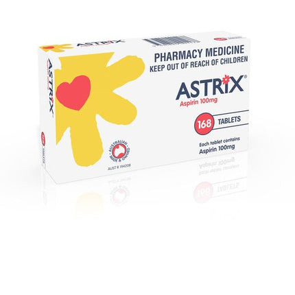 Astrix Aspirin 100mg 168 Tablets