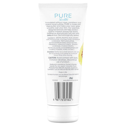 Gillette Venus Pure Shaving Cream Manuka Honey & Vanilla 174g