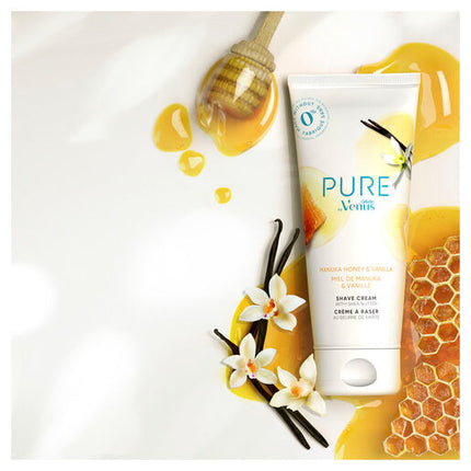 Gillette Venus Pure Shaving Cream Manuka Honey & Vanilla 174g