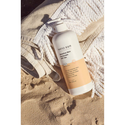 Natio Sensitive Skin Sunscreen SPF 50+ 500ml