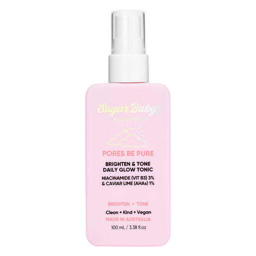 SugarBaby Pores Be Pure Brighten & Tone Daily Glow Tonic 100ml