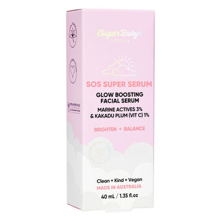 SugarBaby SOS Super Serum Glow Boosting Facial Serum 40ml