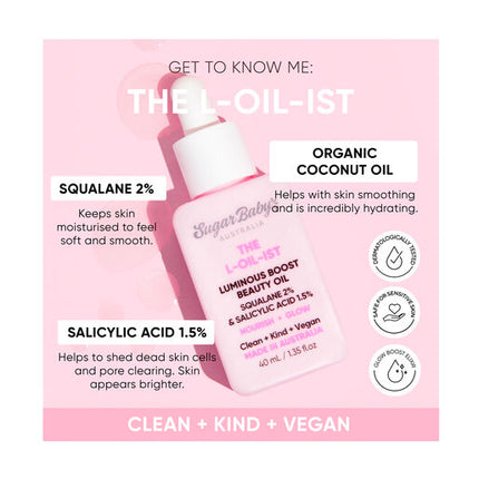 SugarBaby The L-Oil-Ist Luminous Boost Beauty Oil 40ml