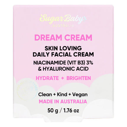 SugarBaby Dream Cream Skin Loving Daily Facial Cream 50g