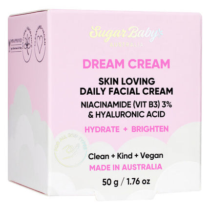 SugarBaby Dream Cream Skin Loving Daily Facial Cream 50g