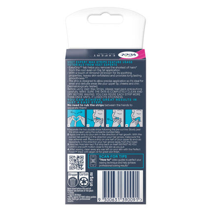 Veet Expert Face Wax Strips for Sensitive Skin 20 Pack